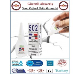 502 Süper Hızlı Yapıştırıcı - 20GR