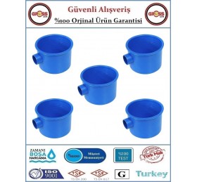 Anahtar Kasası - Sıva Altı - Halojen Alev Yaymayan - 5 Adet