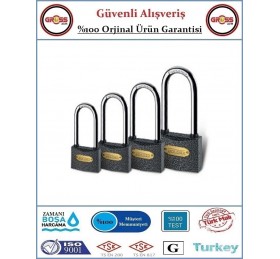 Asma Kilit 25mm Uzun - GRİ