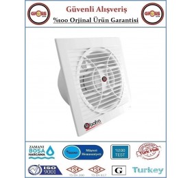 Mutfak - Banyo - Wc Havalandırma Aspiratörü - 100mm