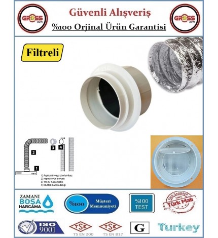 Baca Klapesi - Aspiratör Davlumbaz Koku Önleyici