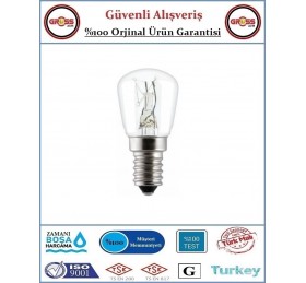 Buzdolabı Ampulü E14 İnce Duy 15W