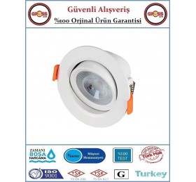 Cata Cob LED Spot Armatür - Orjinal - 7 Watt - Beyaz