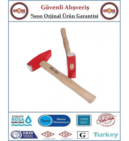Çekiç Ağaç Saplı 1000 GR