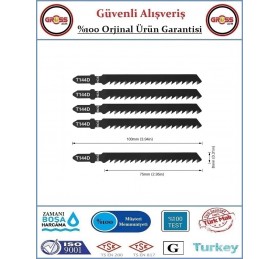 Dekupaj Ağzı 144D Ağaç Kesme - 5 Adet