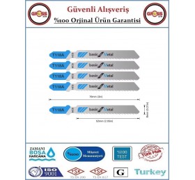Dekupaj Ağzı 118A Metal Kesme - 5 Adet