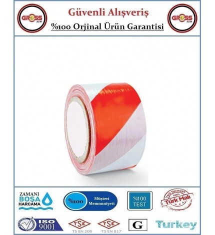 Emniyet Şeridi İkaz Bandı 150 - 180 Metre