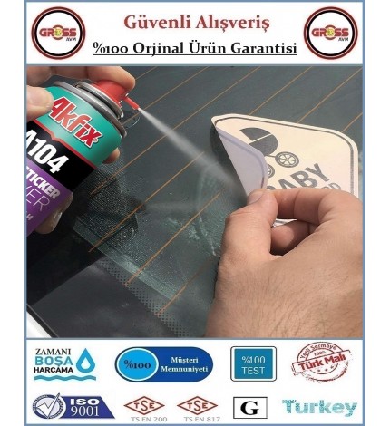 Akfix Etiket Bant Sökücü Sprey - 200ML