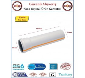 Fırat PVC Boru - 50x150mm 
