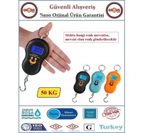 Dijital El Terazisi - Elektronik El Kantarı - 50KG