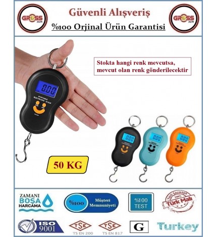 Dijital El Terazisi - Elektronik El Kantarı - 50KG
