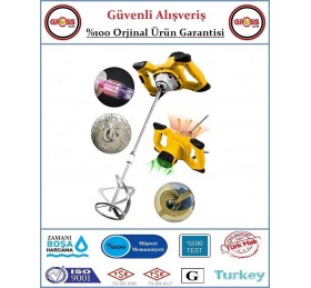 Portek Boya, Harç, Alçı Karıştırıcı Mikser - 2400 Watt