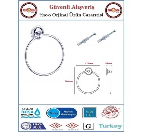 Havluluk Paslanmaz Nikel - Yuvarlak