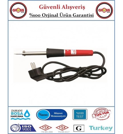 Topraklı Kalem Havya 40W - 60W