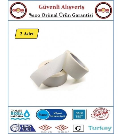 Kağıt Bant - Maskeleme Bandı - En: 48MM - Boy: 20-30 Metre - 2 Adet