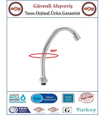 Klasik Lavabo Batarya Borusu