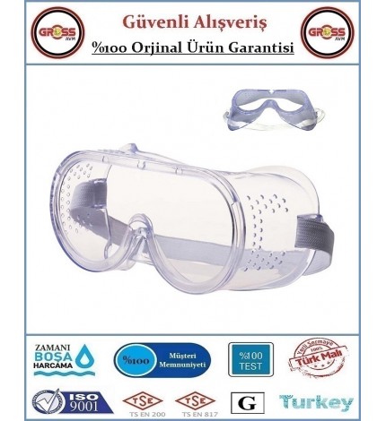 WERT Profesyonel Koruyucu Gözlük - Polikarbonat