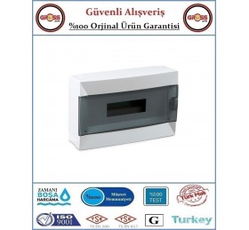 Makel Sıva Üstü Otomatik Sigorta Kutusu - 16'lı