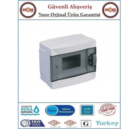 Makel Sıva Üstü Otomatik Sigorta Kutusu - 6'lı