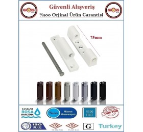 Pimapen Pencere Menteşesi - Metal - 75mm - Beyaz