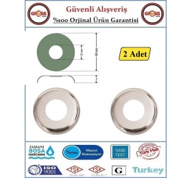 Musluk Rozeti - Musluk Aynası 1/2'' -2 Adet