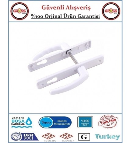 Pimapen Pvc Kapı Kolu - Yale - 2'li Takım