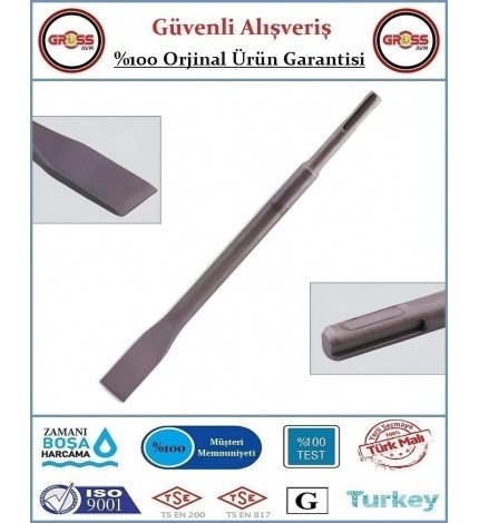 SDS Plus Beton Kırıcı ve Yontucu Keski - Dar - 14x250mm
