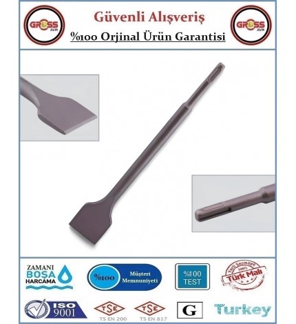 SDS Plus Beton Kırıcı ve Yontucu Keski - Geniş - 40x250mm