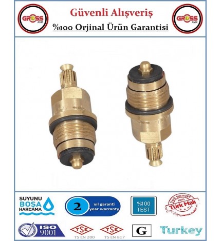 Şenpres Salmastra Musluk Içi - %100 Prinç - Contalı - 2 Adet