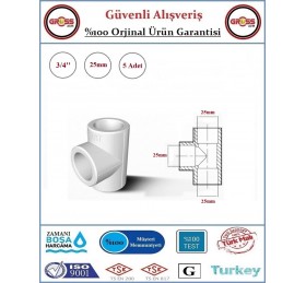 Fırat PPRC TE - 25mm - 5 Adet