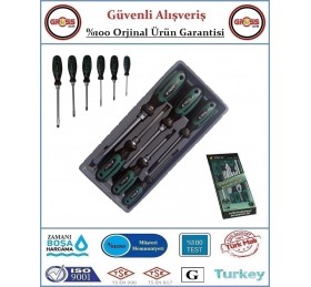 TROY Profesyonel Tornavida Seti - 6 Parça