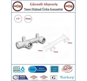 Fırat PPRC Klozet Bağlantı Şablonu - 20mm - 1/2''