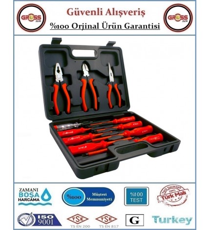 TROY Profesyonel Alet Seti - 11 Parça