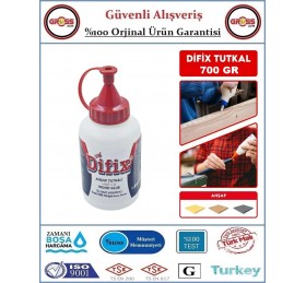 Difix Ağaç Tutkalı - Ahşap Mobilya Tutkalı - 700GR - Beyaz