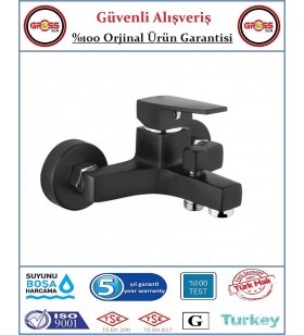 Uzay Neptün Kare Banyo Bataryası - 40'lık Kartuş - Siyah