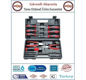 WERT Profesyonel Kombine Alet Seti - 45 Parça